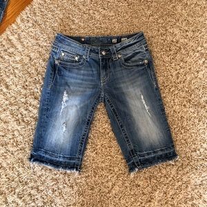 Miss Me Bermuda Shorts